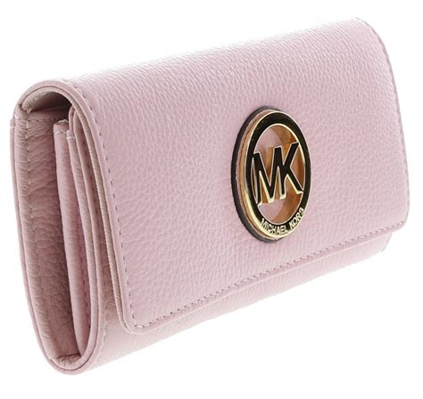 leather Michael Kors wallet women